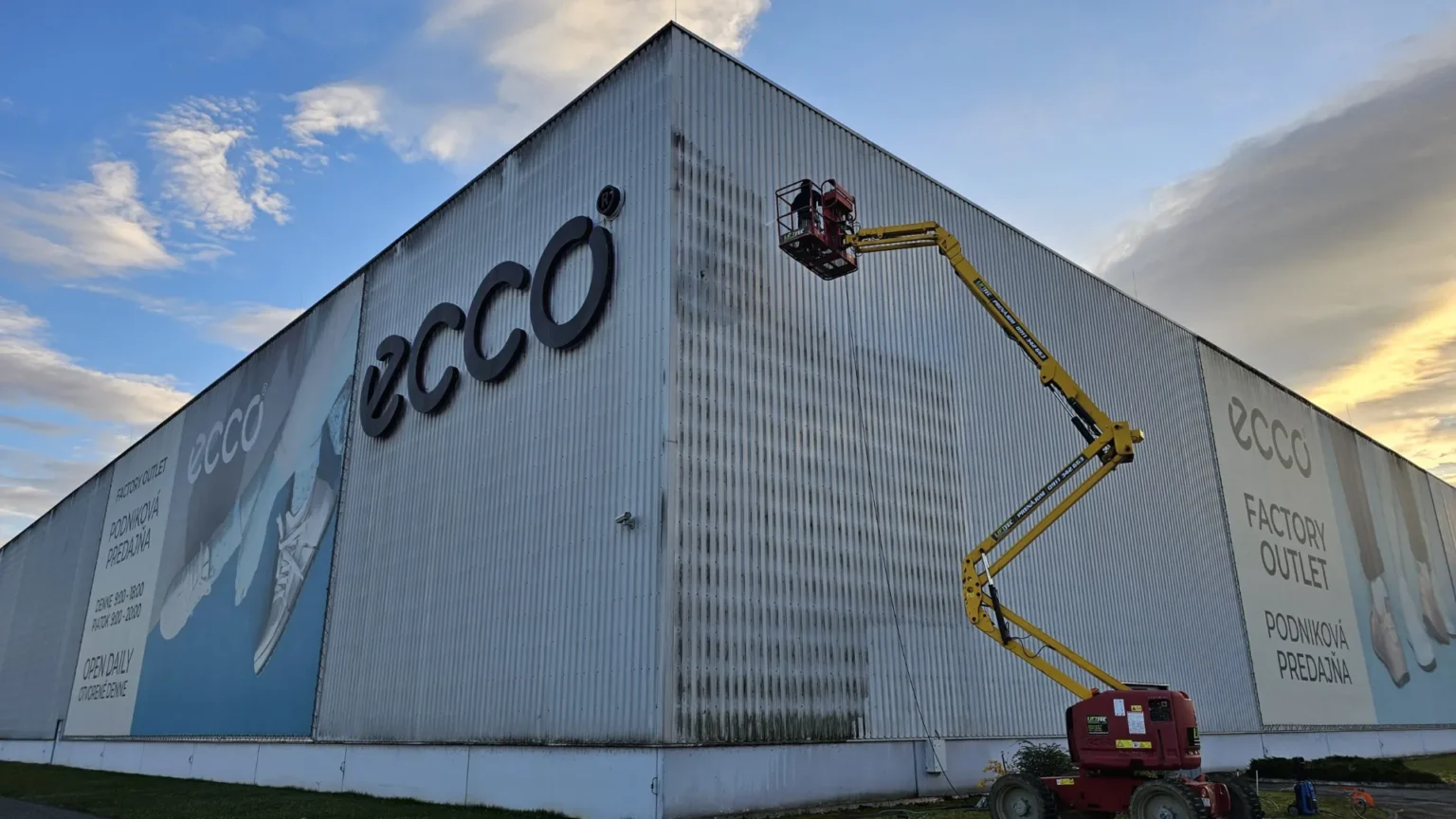 Čistenie exteriéru - ECCO  Martin